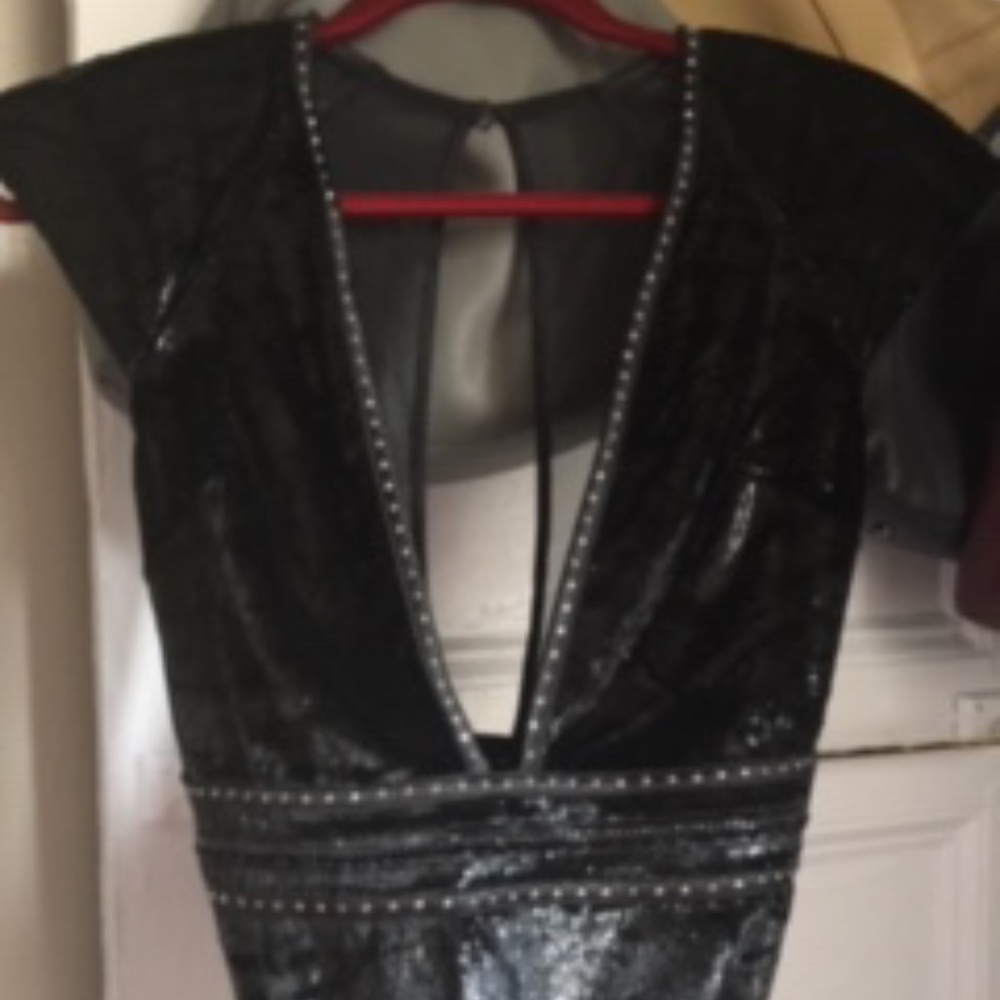 Victoria's Secret Plunge Rhinestone Teddy